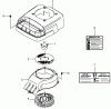 Rasenmäher 22175 - Toro 21" Heavy-Duty Recycler Mower (SN: 250000001 - 250999999) (2005) Ersatzteile COOLING EQUIPMENT ASSEMBLY
