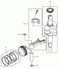 Rasenmäher 22177TE - Toro 53cm Heavy-Duty Recycler Mower (SN: 260000001 - 260001050) (2006) Ersatzteile PISTON AND CRANKSHAFT ASSEMBLY