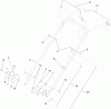 Rasenmäher 22186TE - Toro Commercial 53cm Mower (SN: 311000001 - 311999999) (2011) Ersatzteile HANDLE ASSEMBLY