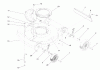 Rasenmäher 22242 - Toro Commercial Side-Discharge Lawnmower (SN: 250000001 - 250999999) (2005) Ersatzteile HOUSING ASSEMBLY