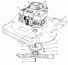 Rasenmäher 22622 - Toro Walk-Behind Mower (SN: 1000001 - 1999999) (1991) Ersatzteile ENGINE ASSEMBLY
