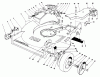 Rasenmäher 22621 - Toro Walk-Behind Mower (SN: 1000001 - 1999999) (1991) Ersatzteile HOUSING ASSEMBLY (MODEL 22622)