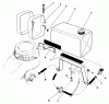 Rasenmäher 22700C - Toro Walk-Behind Mower (SN: 8000001 - 8999999) (1988) Ersatzteile GAS TANK ASSEMBLY