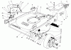 Rasenmäher 22700C - Toro Walk-Behind Mower (SN: 8000001 - 8999999) (1988) Ersatzteile HOUSING ASSEMBLY (MODEL 22680C)