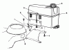 Rasenmäher 22685 - Toro Walk-Behind Mower (SN: 0000001 - 0999999) (1990) Ersatzteile FUEL TANK ASSEMBLY