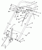 Rasenmäher 22685 - Toro Walk-Behind Mower (SN: 0000001 - 0999999) (1990) Ersatzteile HANDLE ASSEMBLY