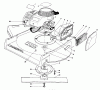 Rasenmäher 22700 - Toro Walk-Behind Mower (SN: 2000001 - 2999999) (1992) Ersatzteile ENGINE ASSEMBLY