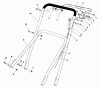 Rasenmäher 22700 - Toro Walk-Behind Mower (SN: 2000001 - 2999999) (1992) Ersatzteile HANDLE ASSEMBLY