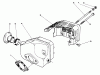 Rasenmäher 22700 - Toro Walk-Behind Mower (SN: 2000001 - 2999999) (1992) Ersatzteile MUFFLER ASSEMBLY (MODEL NO. 47PM1-3)