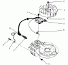 Rasenmäher 22700B - Toro 21" Side Discharge Mower (SN: 49000001 - 49999999) (1994) Ersatzteile IGNITION ASSEMBLY (MODEL NO. 47PP3-3)