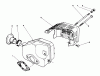 Rasenmäher 22700B - Toro Walk-Behind Mower (SN: 39000001 - 39999999) (1993) Ersatzteile MUFFLER ASSEMBLY (MODEL NO. 47PN2-3)