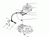 Rasenmäher 22700BC - Toro Walk-Behind Mower (SN: 5900001 - 5999999) (1995) Ersatzteile IGNITION ASSEMBLY (MODEL NO. 47PR4-3)