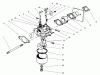 Rasenmäher 22701B - Toro Walk-Behind Mower (SN: 69000001 - 69999999) (1996) Ersatzteile CARBURETOR ASSEMBLY (MODEL 47PT6-3)