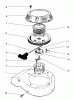 Rasenmäher 22701B - Toro Walk-Behind Mower (SN: 69000001 - 69999999) (1996) Ersatzteile RECOIL ASSEMBLY (MODEL 47PT6-3)
