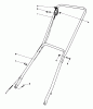 Rasenmäher 23022 - Toro Walk-Behind Mower (SN: 2000001 - 2999999) (1982) Ersatzteile HANDLE ASSEMBLY