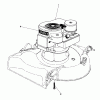 Rasenmäher 23307 - Toro 21" Hevi-Duty Walk-Behind Mower (SN: 7000001 - 7999999) (1977) Ersatzteile ENGINE ASSEMBLY