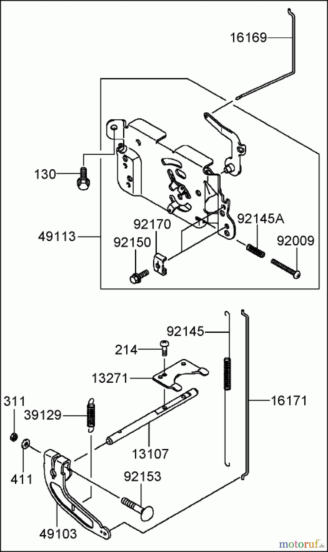  Rasenmäher für Großflächen 30150 - Toro Mid-Size ProLine Mower, T-Bar, Gear Drive, 13 HP, 32