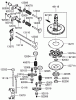 Rasenmäher für Großflächen 30150 - Toro Mid-Size ProLine Mower, T-Bar, Gear Drive, 13 HP, 32" Side Discharge Deck (SN: 250000001 - 250999999) (2005) Ersatzteile VALVE AND CAMSHAFT ASSEMBLY KAWASAKI FH381V-AS25
