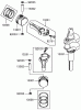 Rasenmäher für Großflächen 30441 - Toro Mid-Size ProLine Mower, Pistol Grip, Hydro Drive, 17 HP, 52" Side Discharge Deck (SN: 240000001 - 240999999) (2004) Ersatzteile PISTON / CRANKSHAFT ASSEMBLY KAWASAKI FH541V-AS27