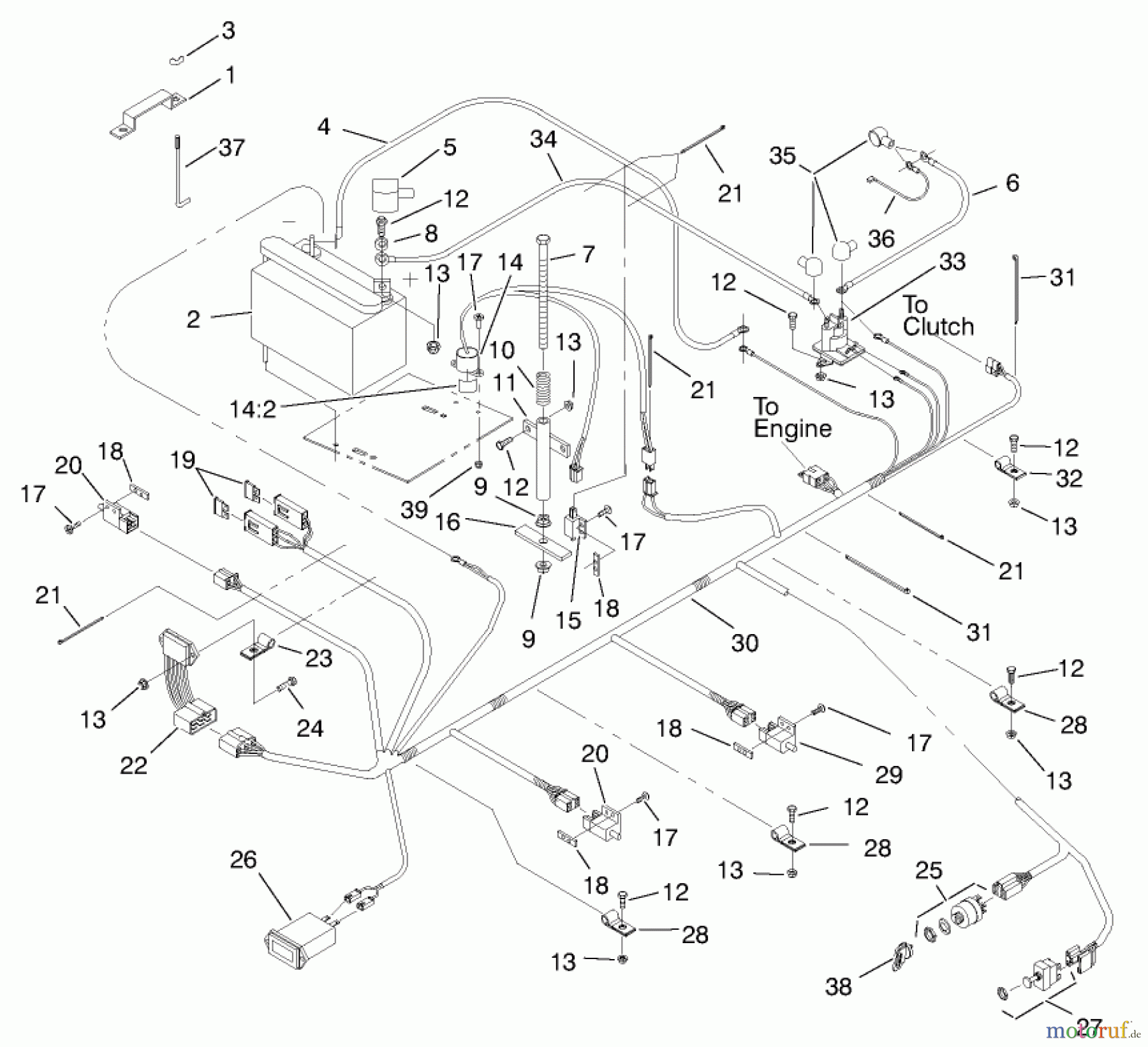  Zerto-Turn Mäher 74205 (Z255) - Toro Z Master Mower, 72