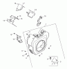 Zerto-Turn Mäher 74228 (Z255) - Toro Z Master Mower, 52" SFS Side Discharge Deck (SN: 220000001 - 220999999) (2002) Ersatzteile GROUP 6-BLOWER HOUSING AND BAFFLE ASSEMBLY KOHLER CH25S-68695