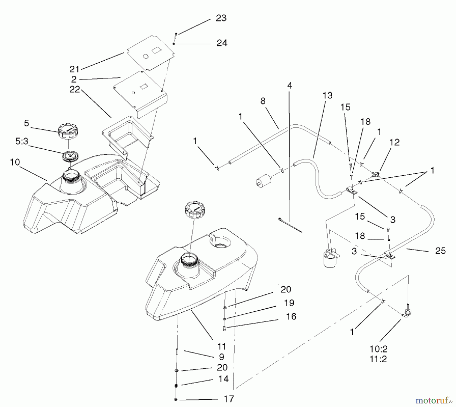  Zerto-Turn Mäher 74235 (Z255) - Toro Z Master Mower, 72