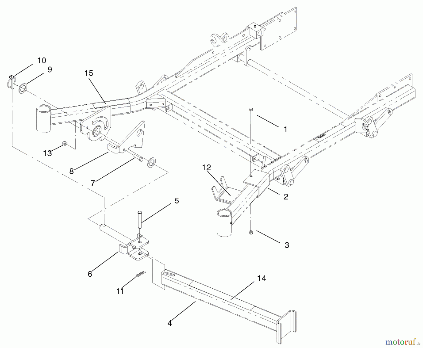  Zerto-Turn Mäher 74240 (Z286E) - Toro Z Master Mower, 62