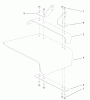 Zerto-Turn Mäher 74251 (Z587L) - Toro Z Master Mower, 60" TURBO FORCE Side Discharge Deck (SN: 250000001 - 250999999) (2005) Ersatzteile RUBBER DEFLECTOR ASSEMBLY NO. 106-3249