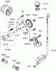 Zerto-Turn Mäher 74253 (Z580) - Toro Z Master Mower, 60" TURBO FORCE Side Discharge Deck (SN: 280000001 - 280999999) (2008) Ersatzteile LUBRICATION EQUIPMENT ASSEMBLY KAWASAKI FD791D-AS07