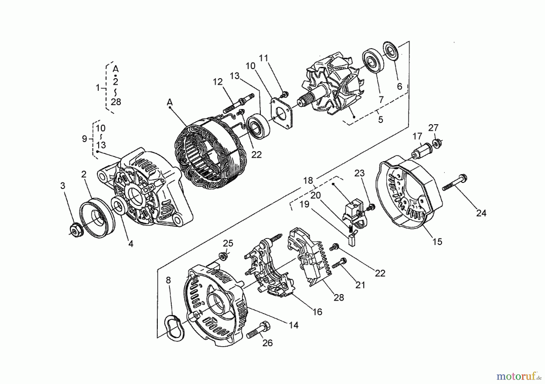  Zerto-Turn Mäher 74264 (Z593-D) - Toro Z Master Mower, 52