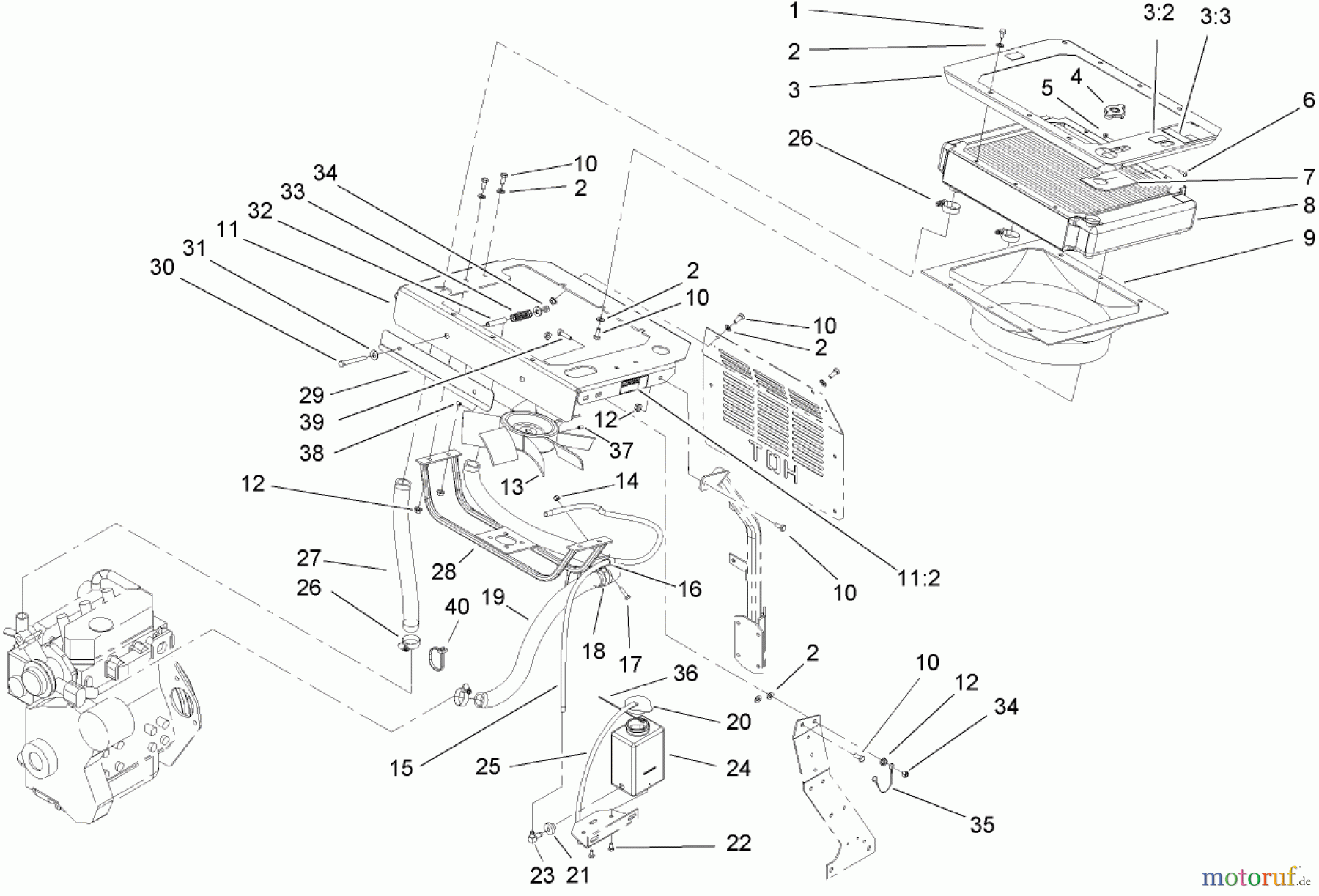  Zerto-Turn Mäher 74269 (Z590-D) - Toro Z Master Mower, 72