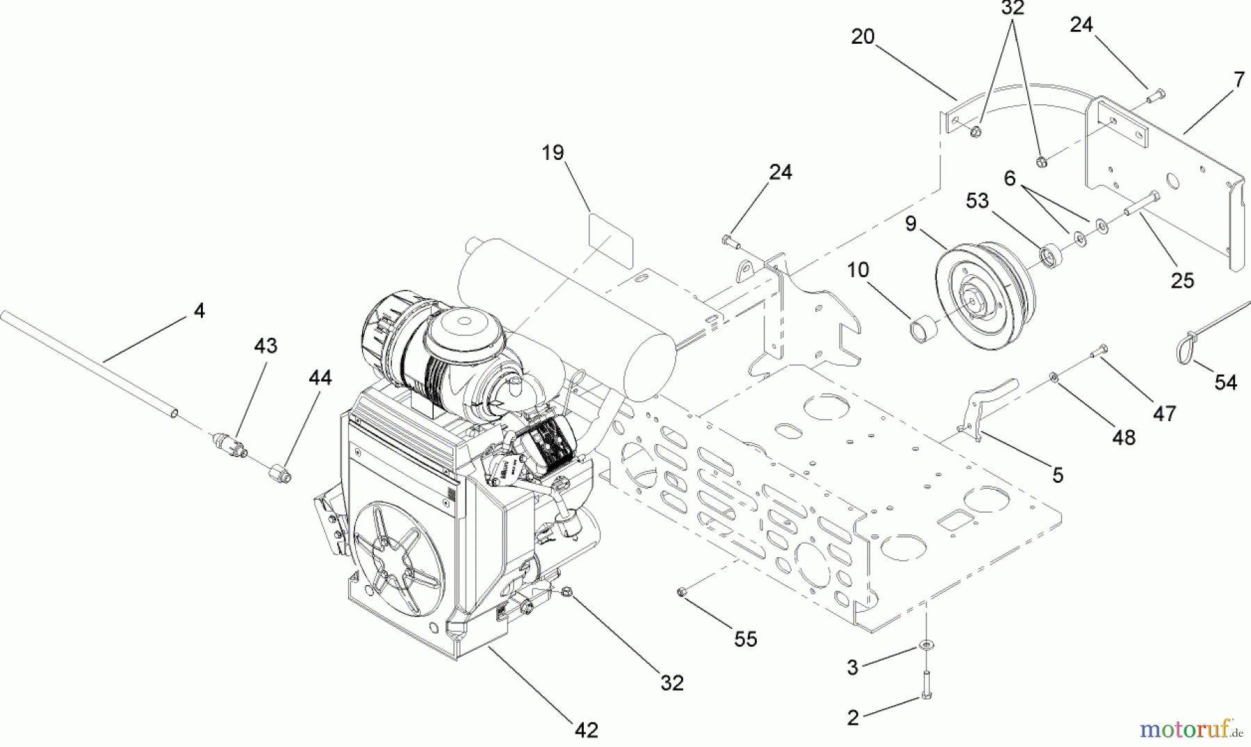  Zerto-Turn Mäher 74273CP (Z558) - Toro Z Master Mower, 72