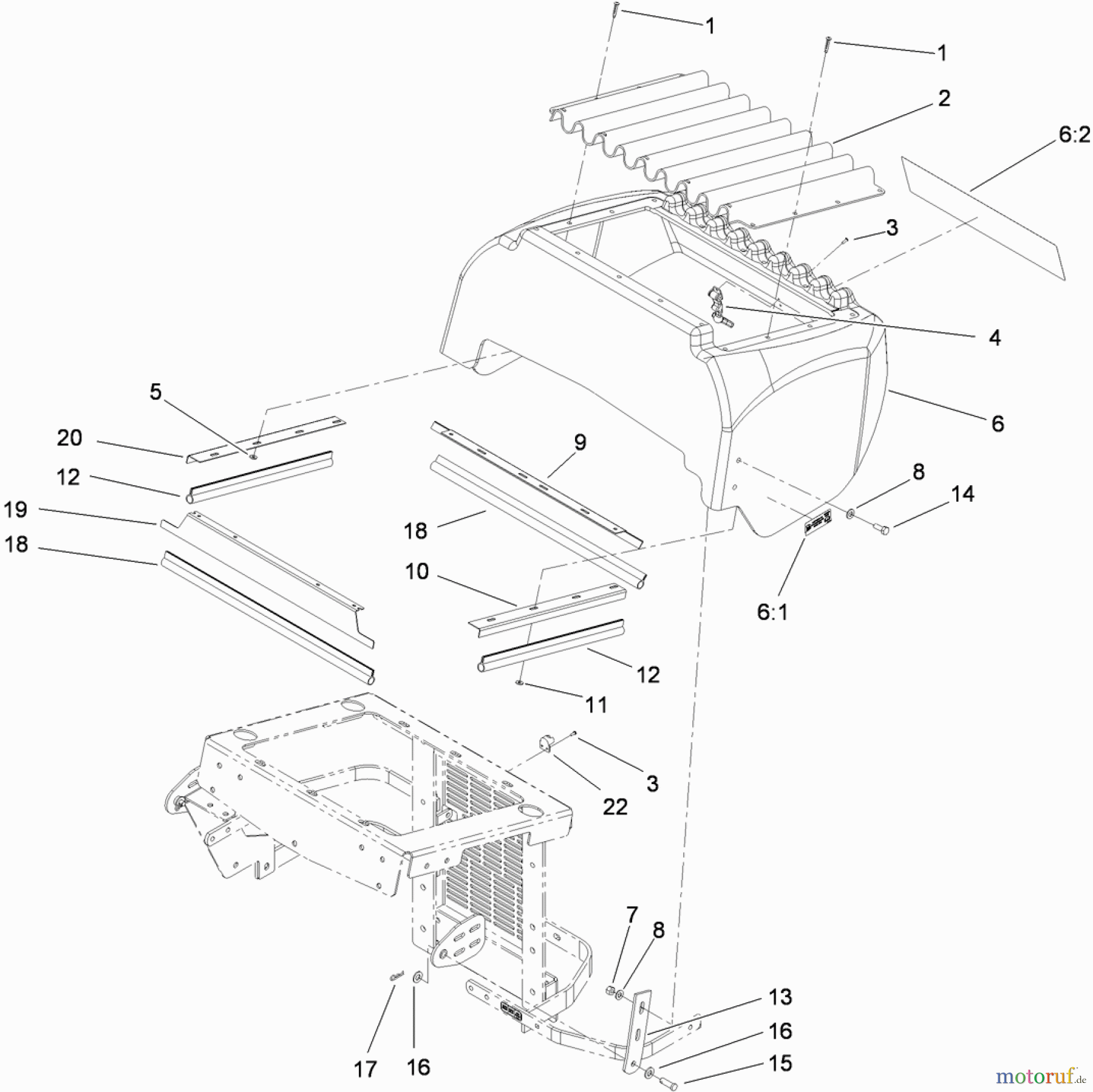  Zerto-Turn Mäher 74274 (Z580-D) - Toro Z Master Mower, 72