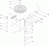 Zerto-Turn Mäher 74410 (Z400) - Toro Z Master Mower, 52" 7-Gauge Side Discharge Deck (SN: 270002001 - 270999999) (2007) Ersatzteile IDLER ASSEMBLY