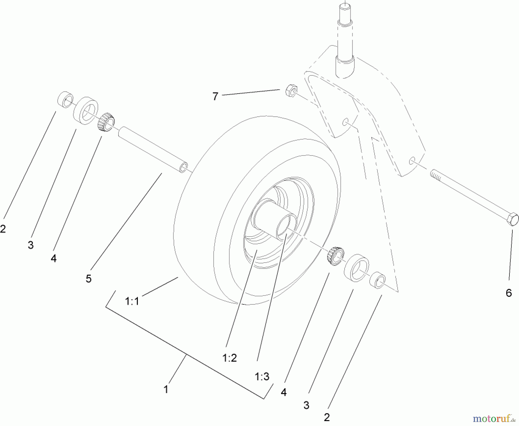  Zerto-Turn Mäher 74411 (Z149) - Toro Z Master Mower, 44