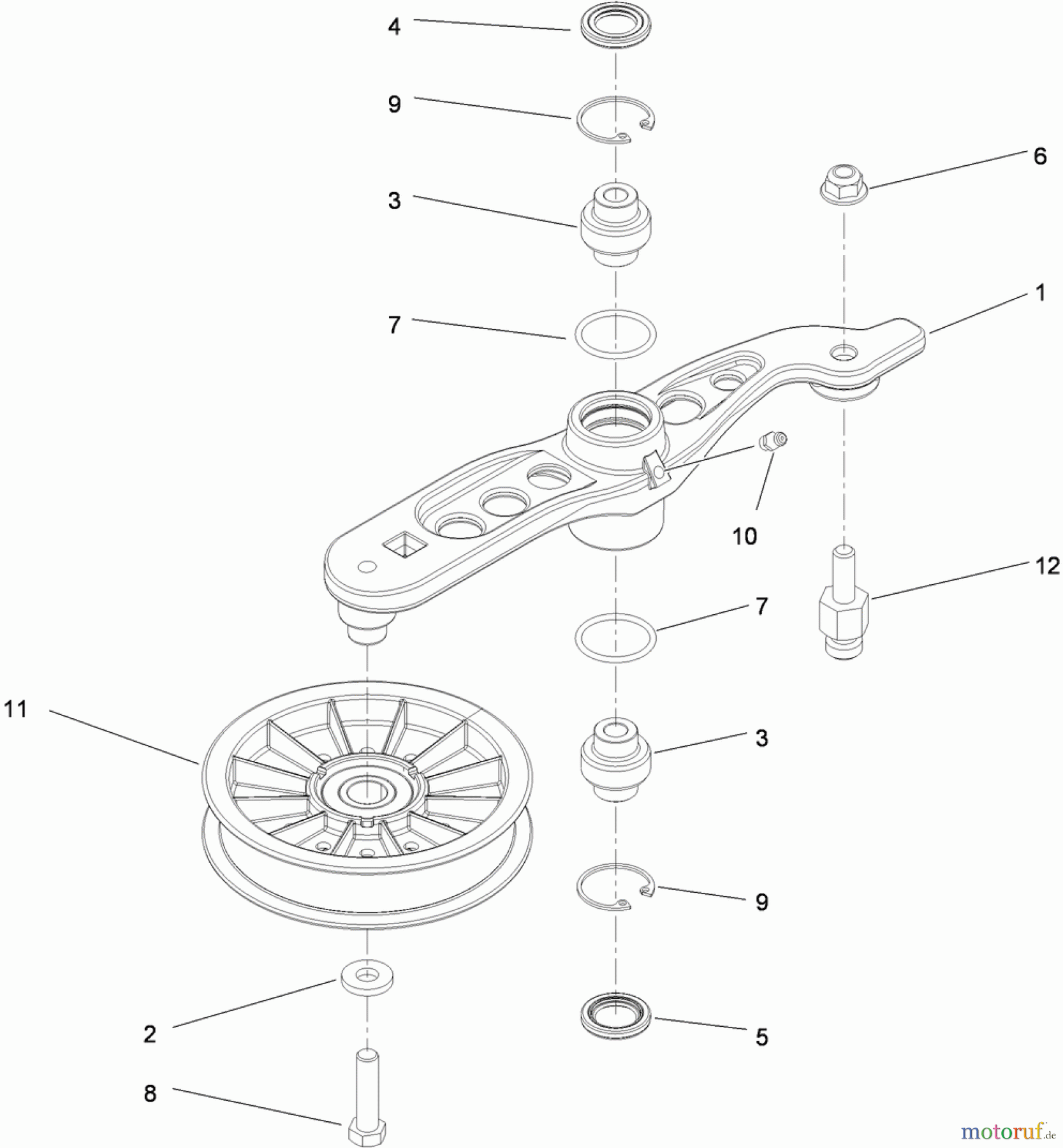  Zerto-Turn Mäher 74923 - Toro Z Master G3 Riding Mower, 52