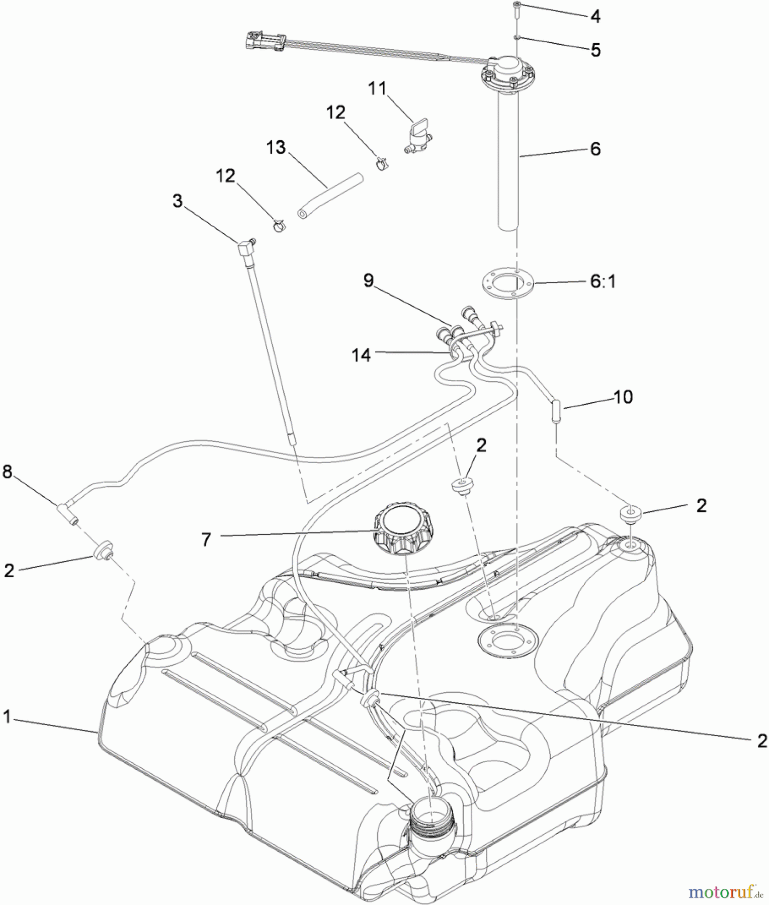  Zerto-Turn Mäher 74937 - Toro Z Master G3 Riding Mower, 72